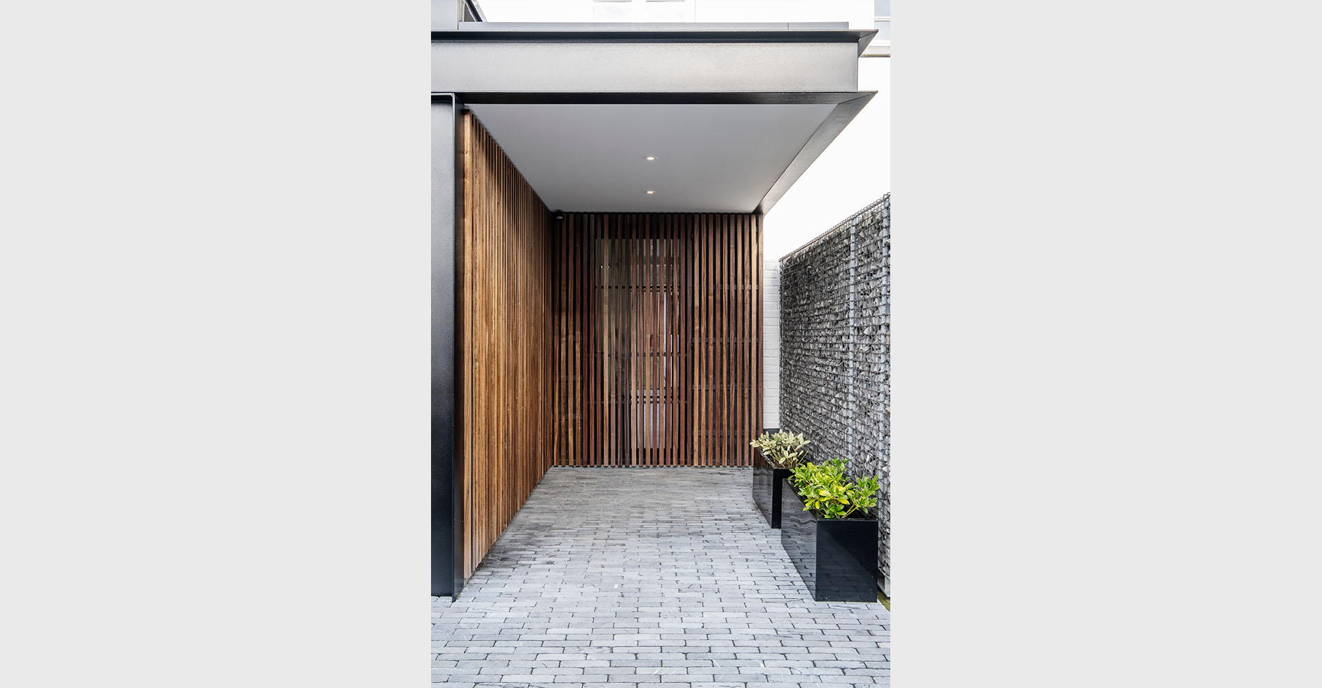 Moderne aanbouw